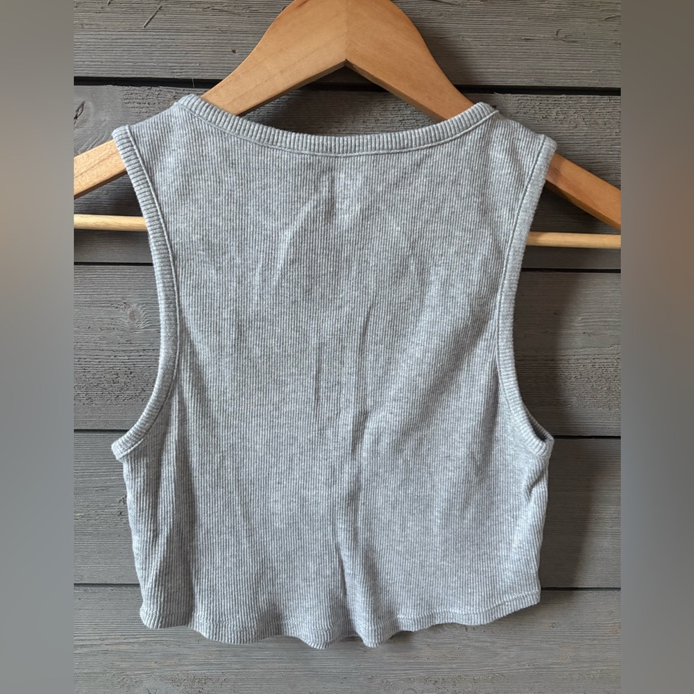 PacSun Ribbed Crop Tank Top - Picture 2 of 6